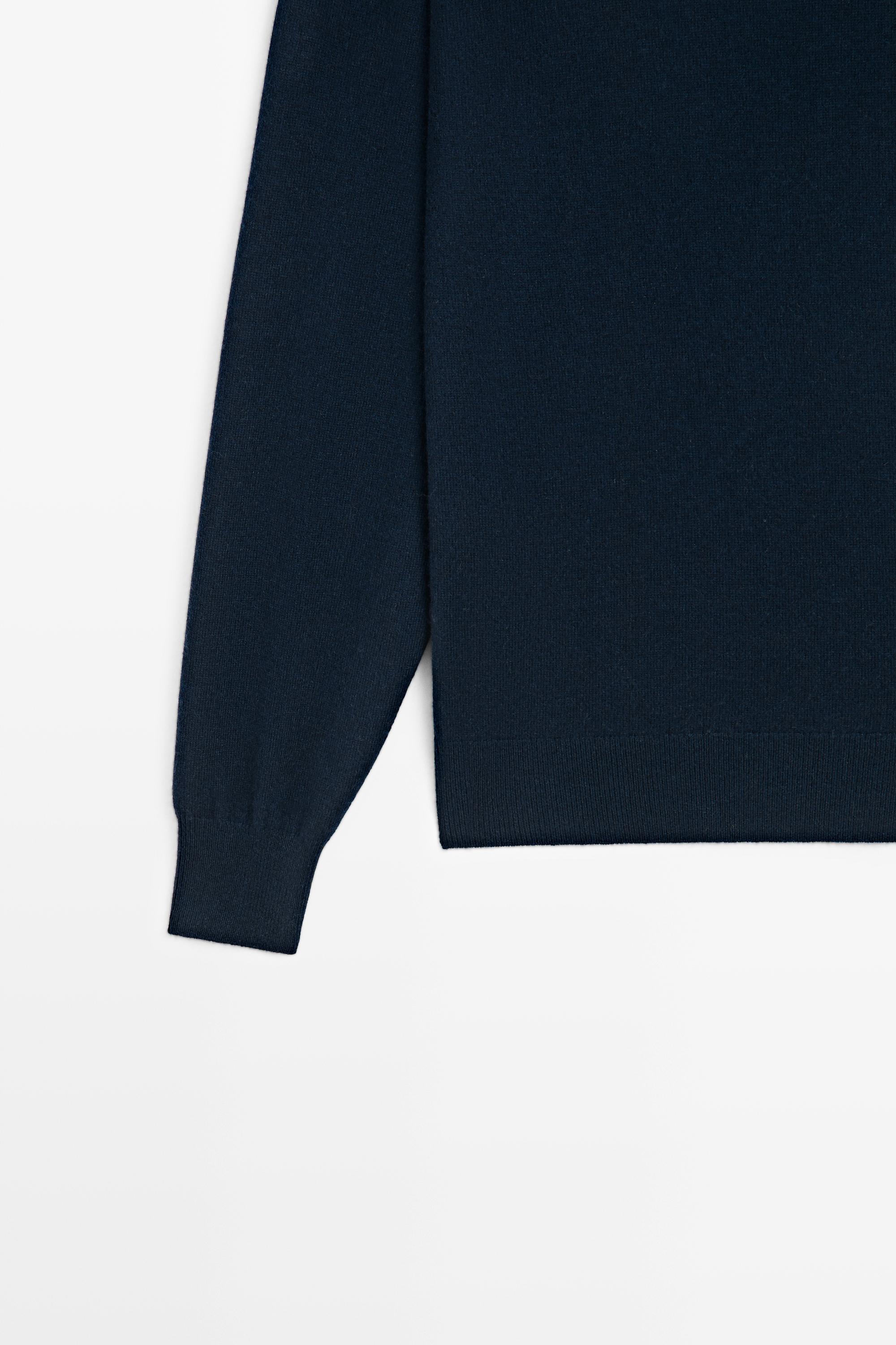 Pull 100 % cachemire manches longues